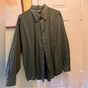 Green Men’s Dress Shirt